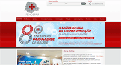 Desktop Screenshot of fehospar.com.br