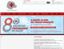 Tablet Screenshot of fehospar.com.br